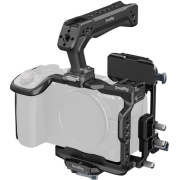 SmallRig 6381 - klatka, uchwyt górny, płytka do akumulatora V-Mount, zacisk kabla do Canon EOS R6 V